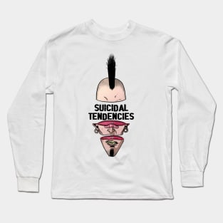 Punk Man Suicidal Tendencies Long Sleeve T-Shirt